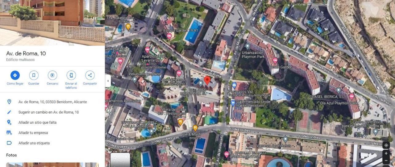 Apartamento Completo Roma Apartment Benidorm Bagian luar foto